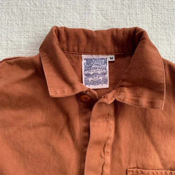 Jungmaven Olympic Jacket in Terracotta - Picture 4 of 5